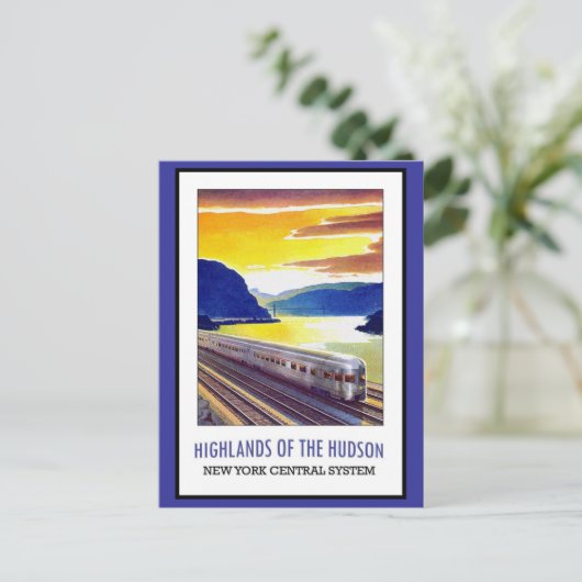 ハドソンニューヨークグリーティングヴィンテージ ポストカード (スタンド正面)