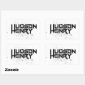 ハドソンヘンリーのステッカー 長方形シール (シート)