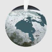 ハドソンベイ海氷2005年11月14日。 オーナメント (正面)