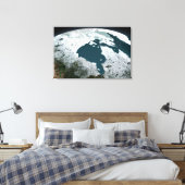 ハドソンベイ海氷2005年11月14日。 キャンバスプリント (インサイチュ (寝室))