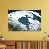 ハドソンベイ海氷2005年11月14日。 キャンバスプリント (インサイチュ (リビング))