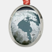 ハドソンベイ海氷2005年11月14日。 メタルオーナメント (左)