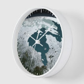 ハドソンベイ海氷2005年11月14日。 壁時計 (傾斜)