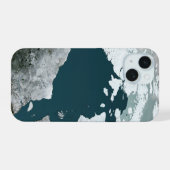 ハドソンベイ海氷2005年11月14日。 iPhone 15ケース (裏面横)