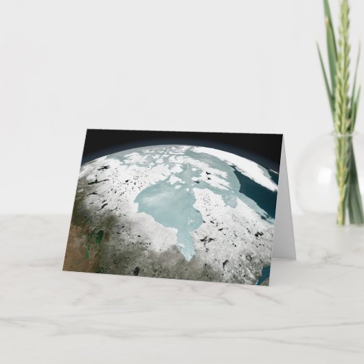 ハドソンベイ海氷2006年4月29日。 カード (正面)