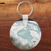 ハドソンベイ海氷2006年4月29日。 キーホルダー (裏面)