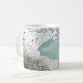 ハドソンベイ海氷2006年4月29日。 コーヒーマグカップ (正面左)
