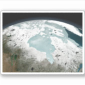 ハドソンベイ海氷2006年4月29日。 シール (正面)