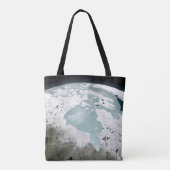 ハドソンベイ海氷2006年4月29日。 トートバッグ (裏面)