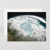 ハドソンベイ海氷2006年4月29日。 ポストカード (正面/裏面)