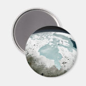 ハドソンベイ海氷2006年4月29日。 マグネット (正面/裏面)