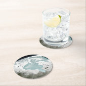 ハドソンベイ海氷2006年4月29日。 ラウンドペーパーコースター (インサイチュ)