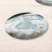 ハドソンベイ海氷2006年4月29日。 ラウンドペーパーコースター (アングル)