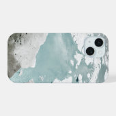 ハドソンベイ海氷2006年4月29日。 iPhone 15ケース (裏面横)