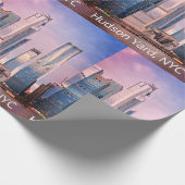 ハドソンヤードマンハッタンニューヨークシティスケープ ラッピングペーパー (角)