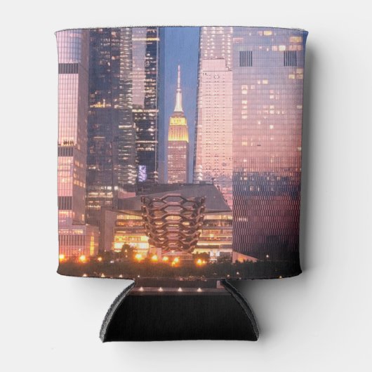 ハドソンヤード(Vessel)エンパイアステート建物, NYC 缶クーラー (正面)