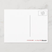 ハドソンリバー汽船1877ブックマーク ポストカード (裏面)