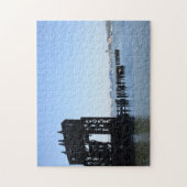 ハドソンリバー波止場ニューヨークシティNYC写真 ジグソーパズル (縦)