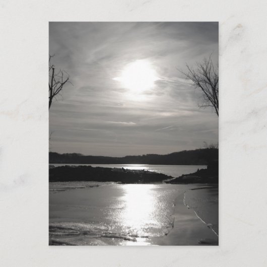 ハドソンリバー葉書 ポストカード (正面)