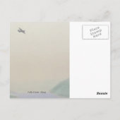 ハドソン上空 ポストカード (裏面)