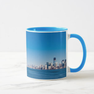 、ハドソン川およびマンハッタン自由の女神 マグカップ