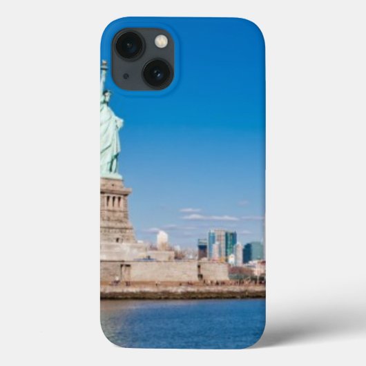 、ハドソン川およびマンハッタン自由の女神 Case-Mate iPhoneケース (裏面)