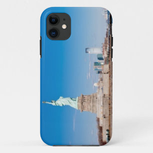 、ハドソン川およびマンハッタン自由の女神 iPhone 11 ケース