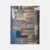 ハドソン川からニューヨーク市スカイライン フリースブランケット (正面)