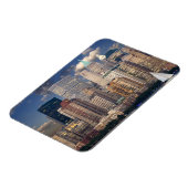 ハドソン川からニューヨーク市スカイライン マグネット (左側)