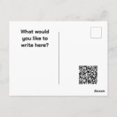 ハドソン川からマンハッタン上空の日の出 ポストカード (裏面)