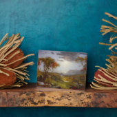 ハドソン川で1860(キャンバス上の油) フォトプラーク (側面)