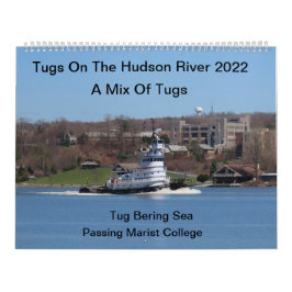 ハドソン川のカレンダー2022上のタッグのミックス カレンダー