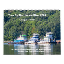 ハドソン川の上にトゥーズ2024ユニークとタッグ カレンダー