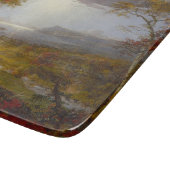 ハドソン川の秋(ニューヨーク州) カッティングボード (角)