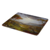 ハドソン川の秋(ニューヨーク州) カッティングボード (角)