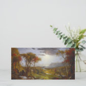 ハドソン川の秋(ニューヨーク州) カード (スタンド正面)