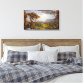 ハドソン川の秋(ニューヨーク州) キャンバスプリント (インサイチュ (寝室))