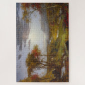 ハドソン川の秋(ニューヨーク州) ジグソーパズル (縦)