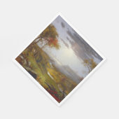 ハドソン川の秋(ニューヨーク州) スタンダードランチョンナプキン (角)