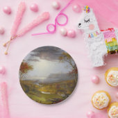 ハドソン川の秋(ニューヨーク州) ペーパープレート (パーティー)