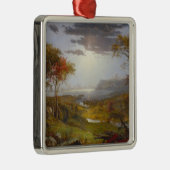 ハドソン川の秋(ニューヨーク州) メタルオーナメント (右)