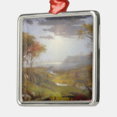 ハドソン川の秋(ニューヨーク州) メタルオーナメント (左)