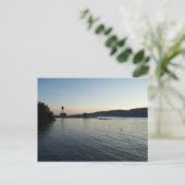 ハドソン川の郵便はがき ポストカード (スタンド正面)