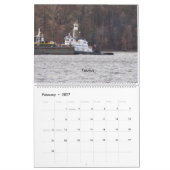 ハドソン川2016年のKirby カレンダー (2月 2027)