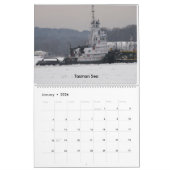 ハドソン川2016年のKirby カレンダー (1月 2026)