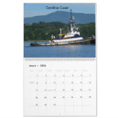 ハドソン川2017年の引っ張り カレンダー (3月 2026)