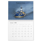 ハドソン川2017年の引っ張り カレンダー (1月 2026)