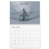 ハドソン川2017年の引っ張り カレンダー (3月 2026)