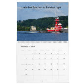 ハドソン川2017年の引っ張り カレンダー (2月 2027)