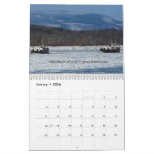 ハドソン川2019の氷の季節の引っ張り カレンダー (1月 2026)